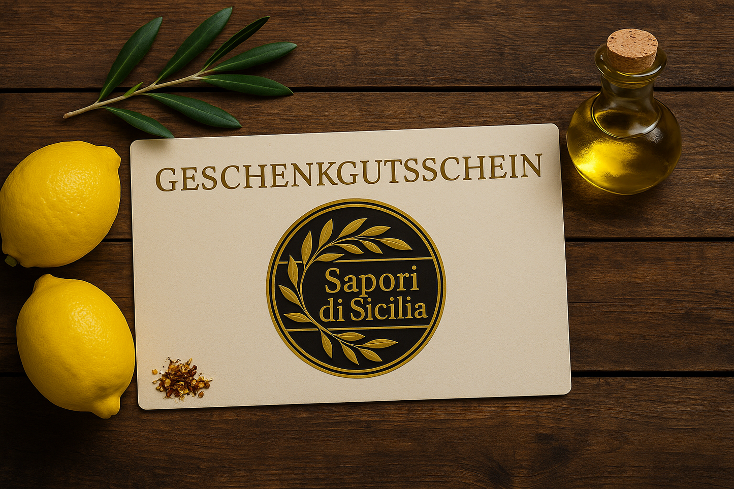 Geschenkgutschein Sapori di Sicilia