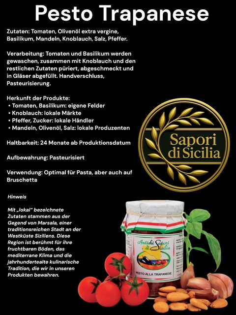 Trapani Pesto 180g