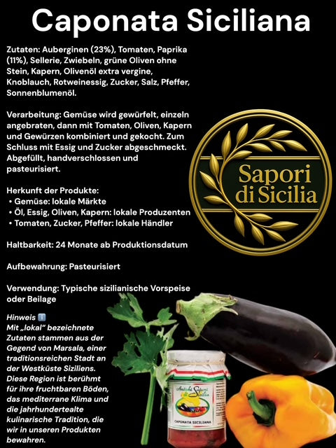 Sizilianische Caponata 280g